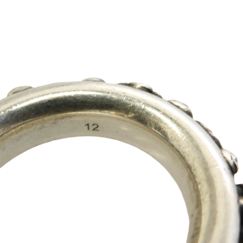 GUCCI グッチ インターロッキングG フラワー リング 925 SILVER シルバー系 約11号【中古】