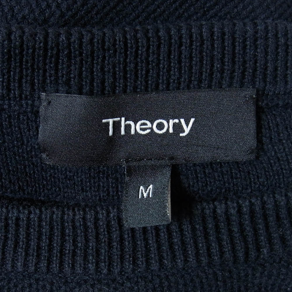 theory セオリー 02-9101705-890-904 BREACH ニット セーター ダークネイビー系 M【中古】