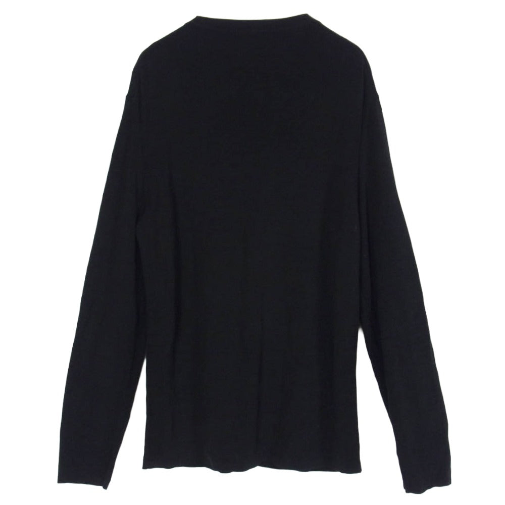 theory セオリー VALLIER ヘンリーネック ニット ブラック系 L【中古】