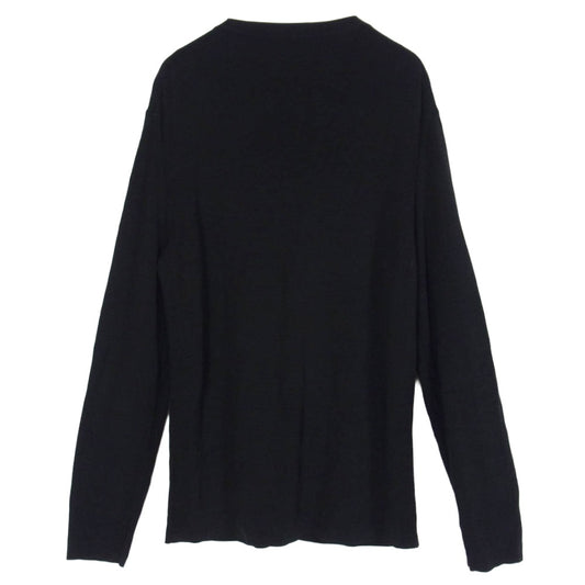 theory セオリー VALLIER ヘンリーネック ニット ブラック系 L【中古】