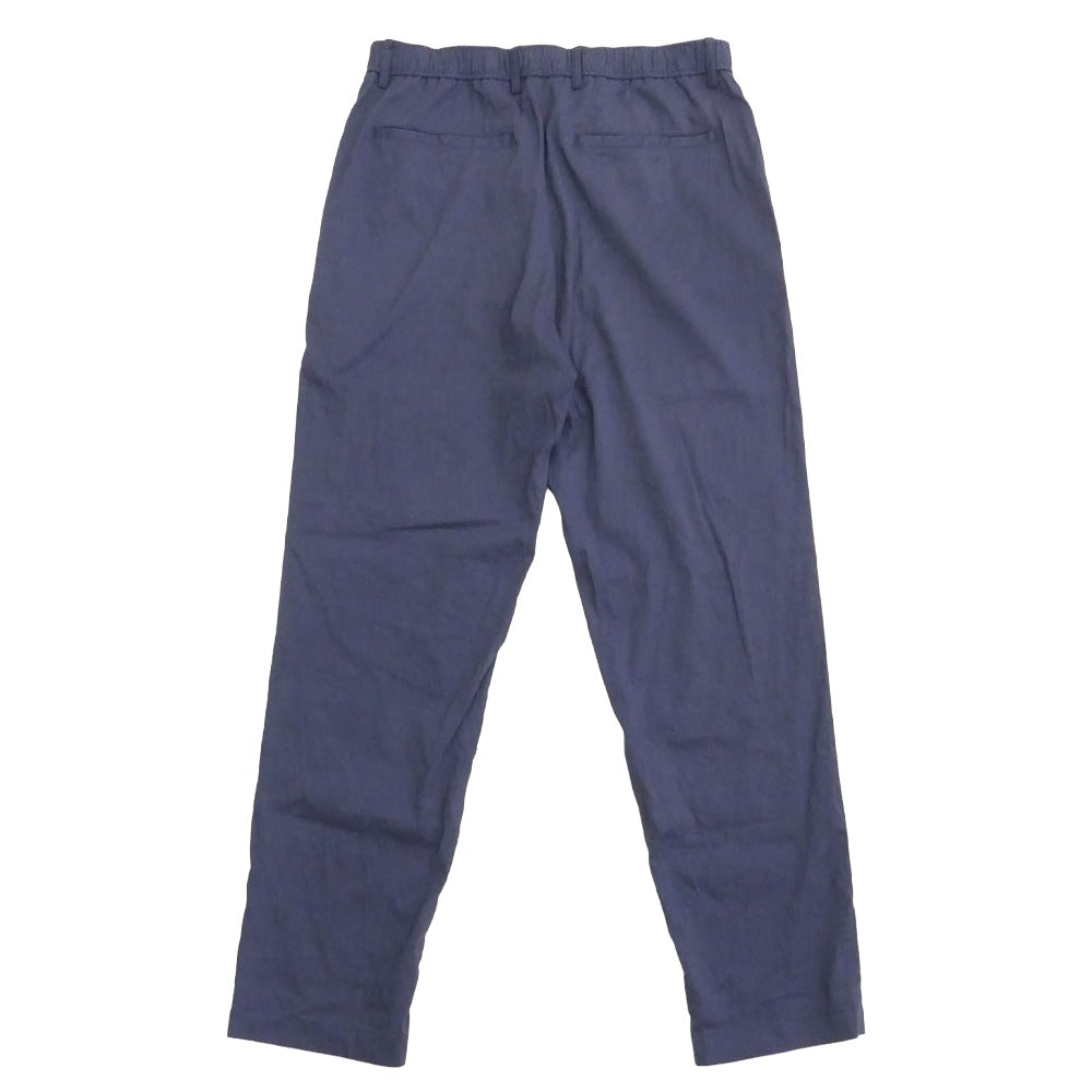theory セオリー CLINTON PA SH A リネン混 テーラード ジャケット テーパード パンツ セットアップ ブルー ネイビー系 S【中古】