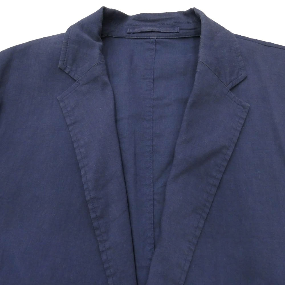 theory セオリー CLINTON PA SH A リネン混 テーラード ジャケット テーパード パンツ セットアップ ブルー ネイビー系 S【中古】
