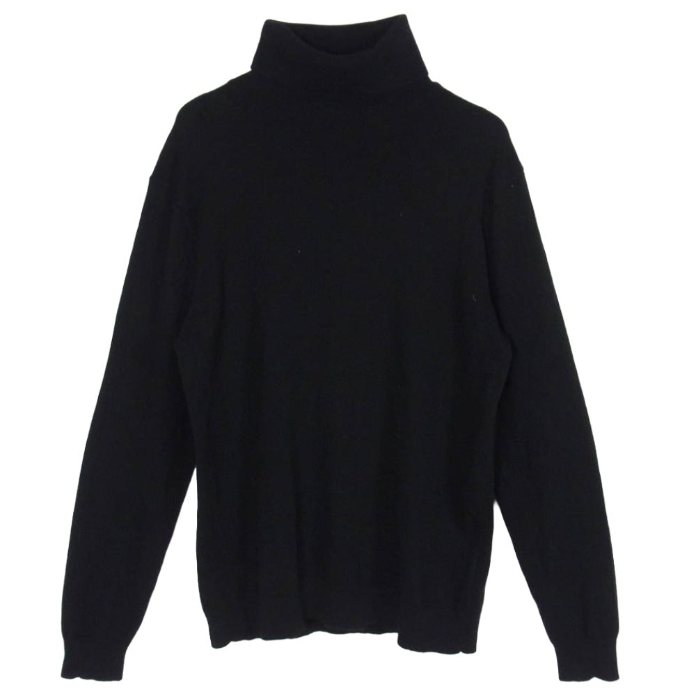 theory セオリー 02-9301709 VILASS CASHMERE3 カシミヤ100％ タートルネック セーター ニット ブラック系 M【中古】