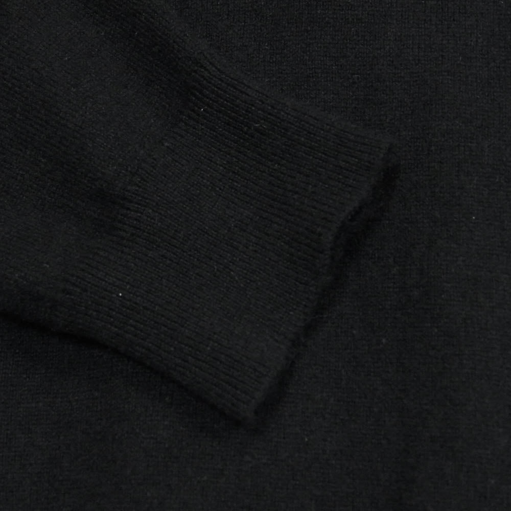 theory セオリー 02-9301709 VILASS CASHMERE3 カシミヤ100％ タートルネック セーター ニット ブラック系 M【中古】