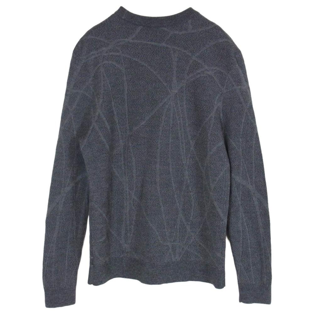 theory セオリー 02-6103016 VELOS JQ ウール100％ ニット セーター グレー系 L【中古】