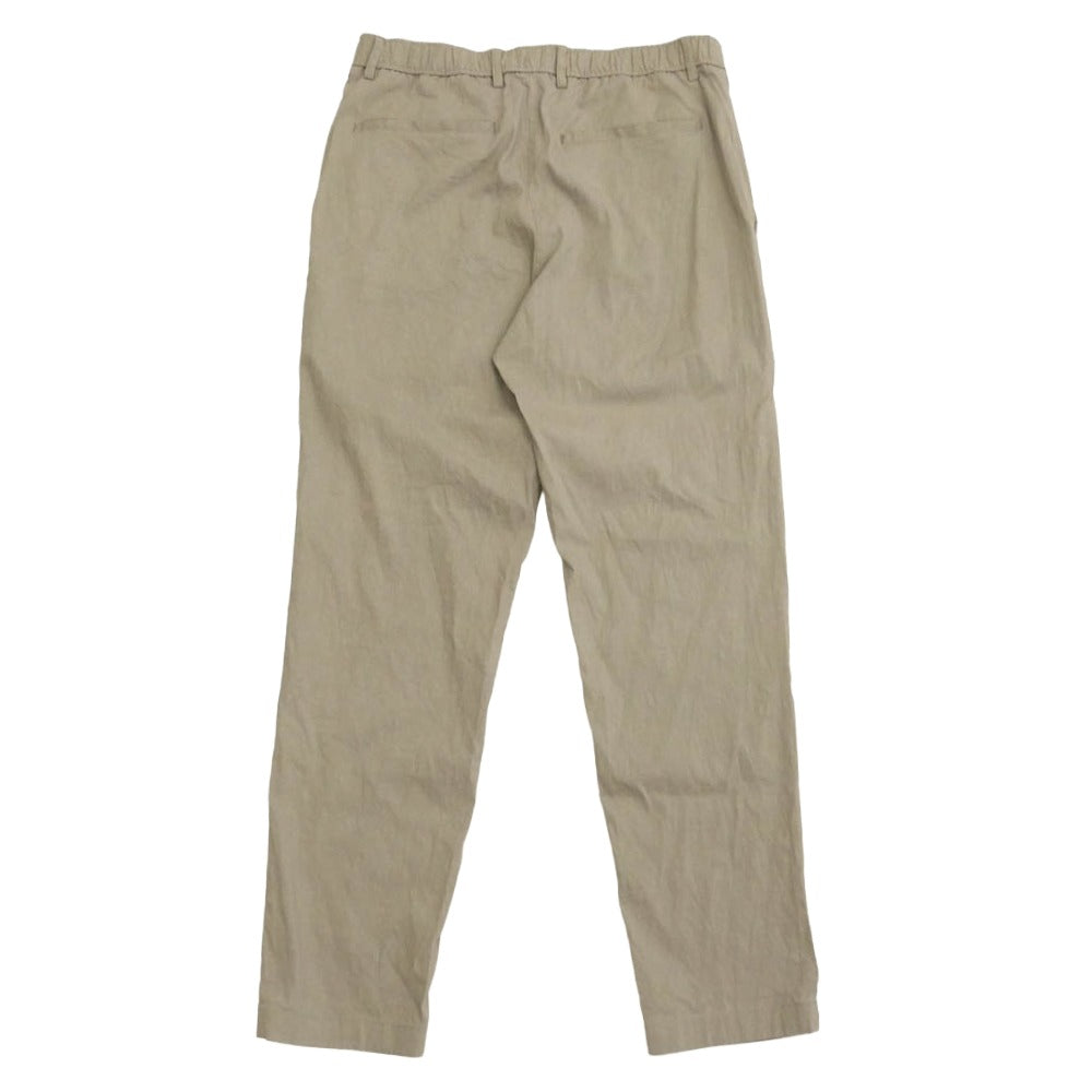 theory セオリー 22AW CLINTON PA SH A リネン混 テーラード ジャケット テーパード パンツ セットアップ ベージュ ベージュ系 S【中古】