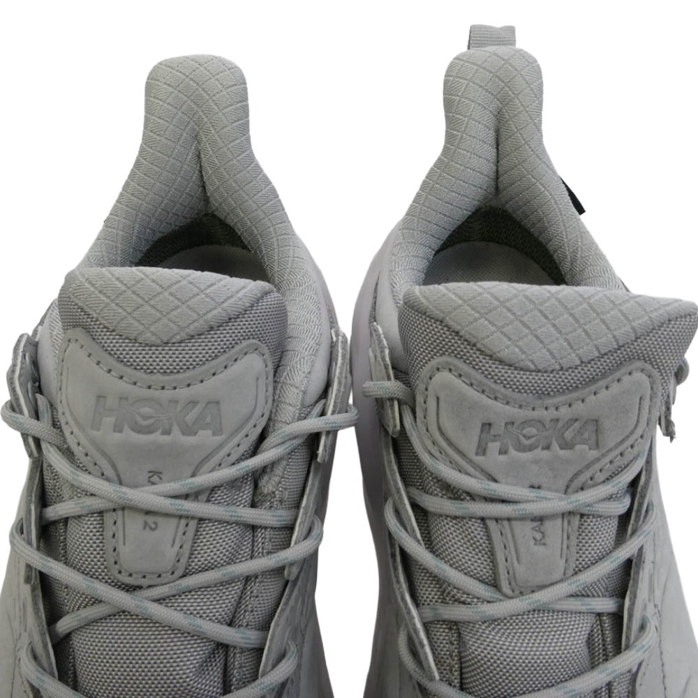 HOKA ONE ONE ホカ オネオネ 1130530 KAHA 2 LOW GTX カハ 2 ロー ゴアテックス ランニング シューズ スニーカー グレー系 27cm【中古】