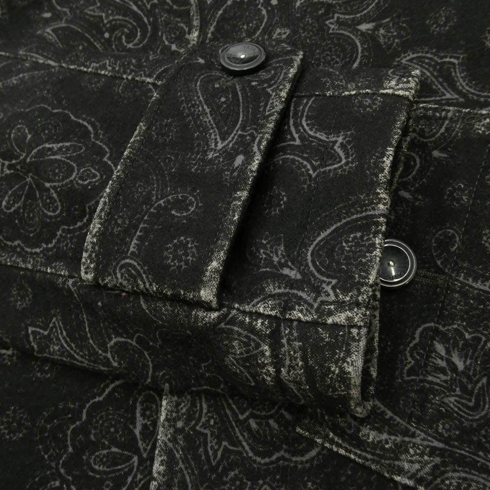 TATRAS タトラス 14AW MTA15A4304 ATELIER LINE アトリエライン ペイズリー ダウン コート ブラック系 03【中古】