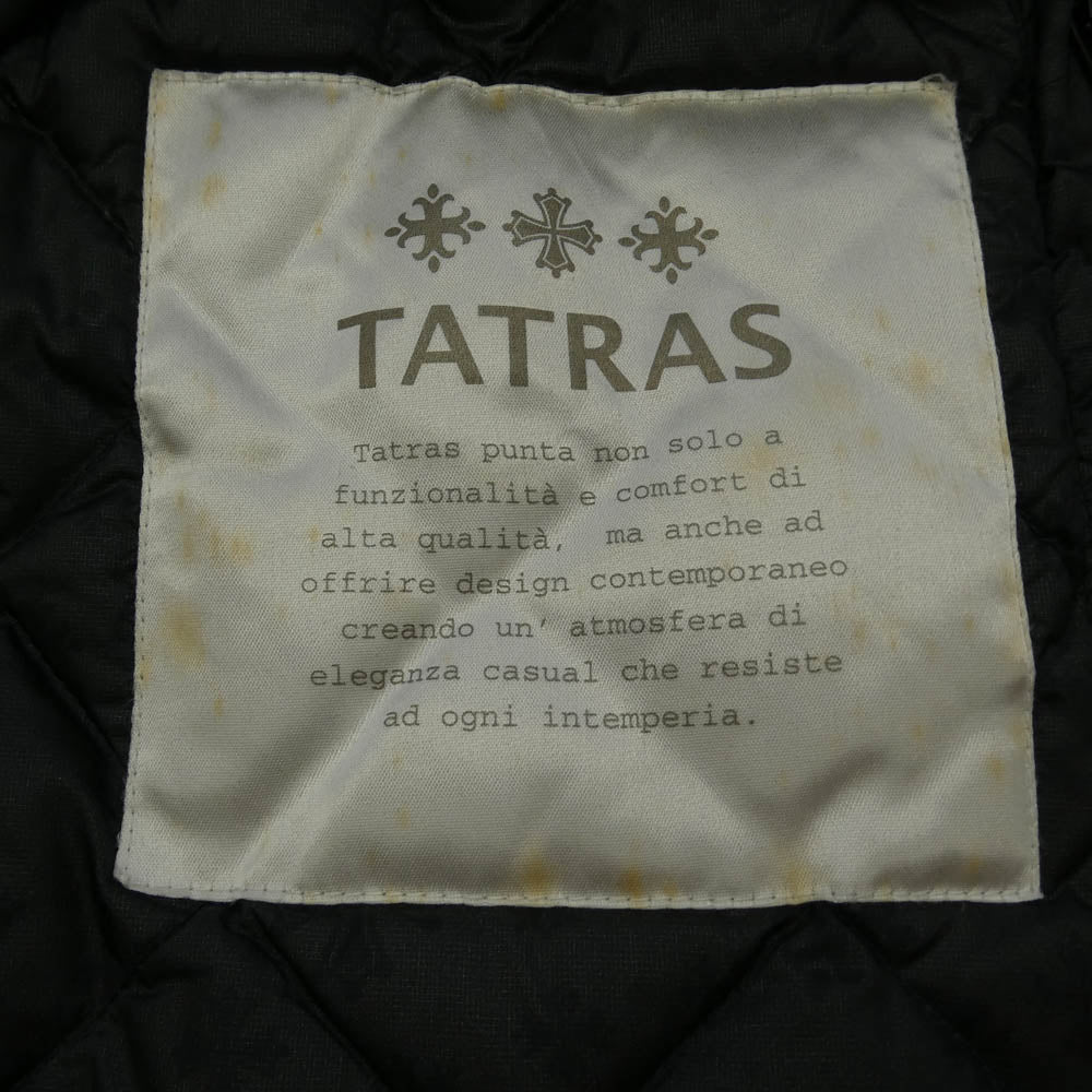 TATRAS タトラス 14AW MTA15A4304 ATELIER LINE アトリエライン ペイズリー ダウン コート ブラック系 03【中古】