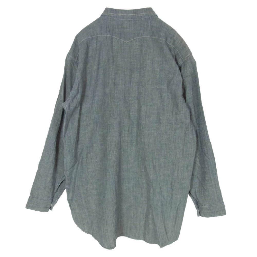 Levi's リーバイス PC9-34497-0004 LVC Vintage Clothing SUN SET ヴィンテージ クロージング サンセット プルオーバー シャツ インディゴブルー系 M【中古】