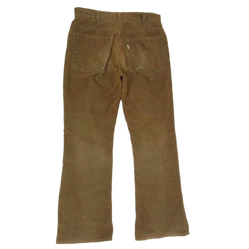 Levi's リーバイス 70s 646 42TALON コーデュロイ パンツ ブラウン系 30【中古】
