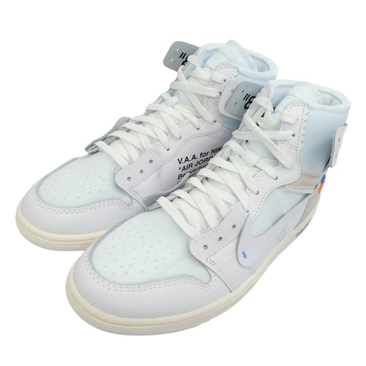 NIKE ナイキ AA3834-100 【フェイクバスターズ鑑定済】 × Virgil Abloh Archive V.A.A. ヴァージルアブローアーカイブ × Air Jordan 1 Retro High OG Alaska エアジョーダン1 レトロ ハイ OG アラスカ ハイカットスニーカー ホワイト系 29cm【新古品】【未使用】【中古】