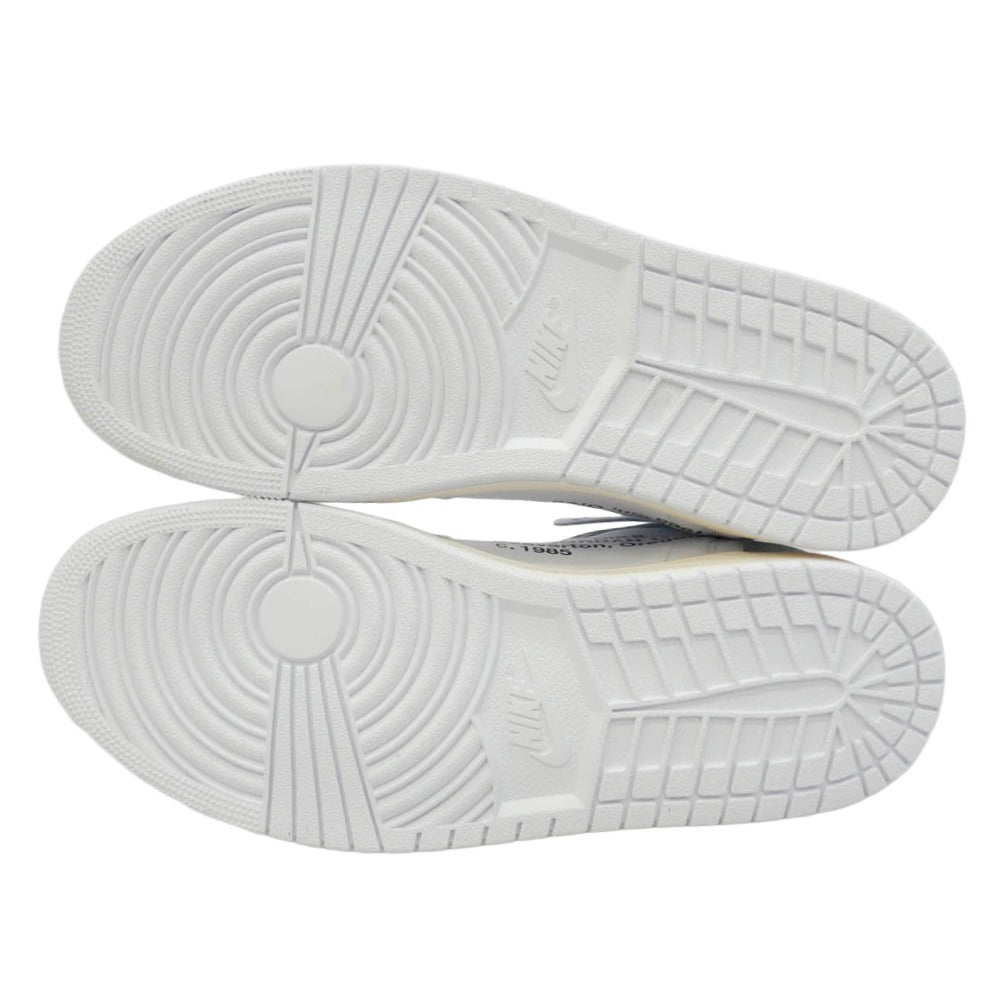 NIKE ナイキ AA3834-100 【フェイクバスターズ鑑定済】 × Virgil Abloh Archive V.A.A. ヴァージルアブローアーカイブ × Air Jordan 1 Retro High OG Alaska エアジョーダン1 レトロ ハイ OG アラスカ ハイカットスニーカー ホワイト系 29cm【新古品】【未使用】【中古】