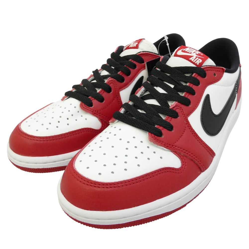 NIKE AIR JORDAN ナイキ ジョーダン HQ6998-600 Air Jordan 1 Retro Low OG Chicago AJ1 エアジョーダン1 レトロ ロー シカゴ ローカット スニーカー レッド系 ホワイト系 27cm【新古品】【未使用】【中古】