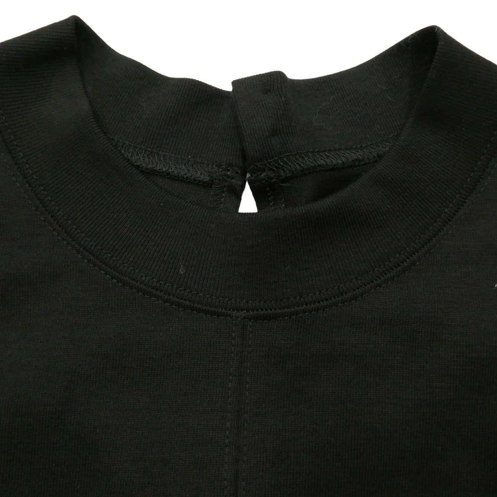 マメクロゴウチ MM23PF-JS735 Cotton Jersey Dress コットン ジャージー ドレス 長袖 ワンピース ブラック系 3【中古】