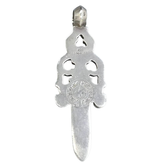 CHROME HEARTS クロムハーツ（原本無） LARGE DAGGER ラージ ダガー ペンダントトップ シルバー系【中古】