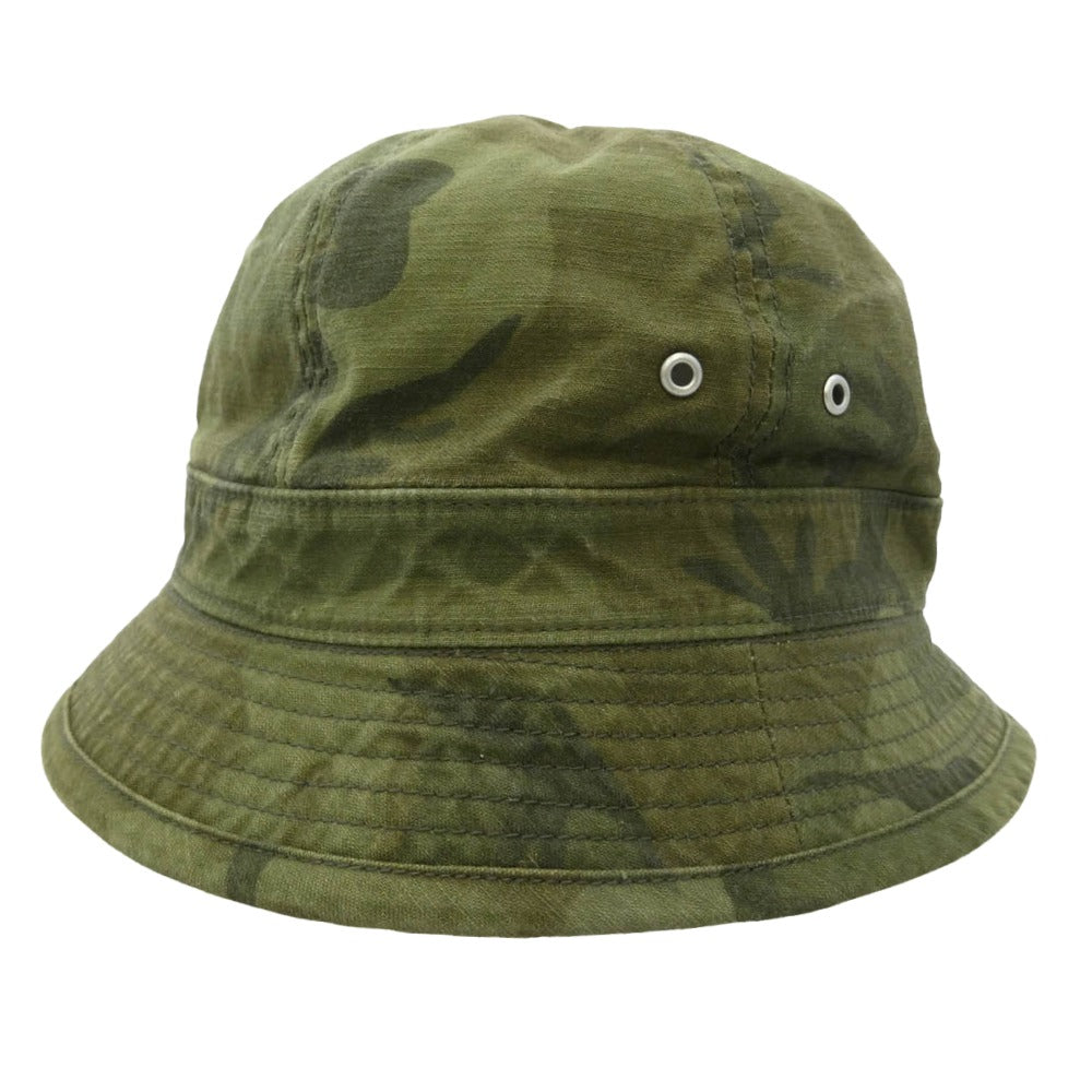 NEIGHBORHOOD ネイバーフッド 21SS 211ygnh-ht04 MIL-BALL-C / C-HAT カモ柄 ミリタリー ハット カーキ系 M【中古】