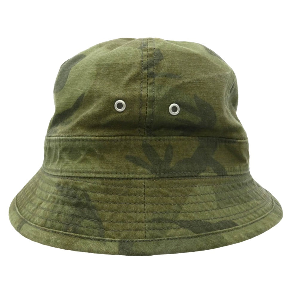 NEIGHBORHOOD ネイバーフッド 21SS 211ygnh-ht04 MIL-BALL-C / C-HAT カモ柄 ミリタリー ハット カーキ系 M【中古】