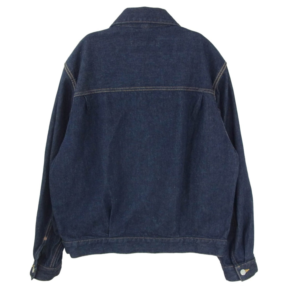 WACKO MARIA ワコマリア 26SS 26SS-WMO-BL07 TRUCKER JACKET INDIGO デニム トラッカー ジャケット インディゴブルー系 M【中古】