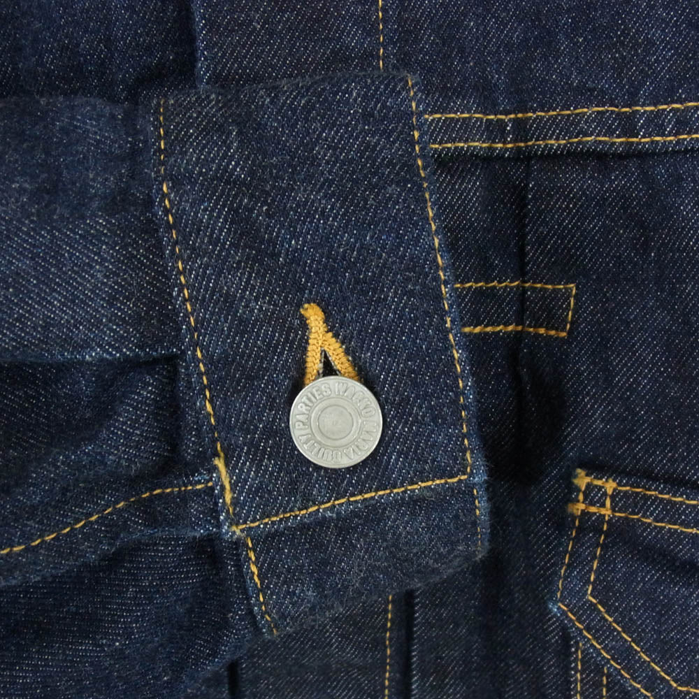 WACKO MARIA ワコマリア 26SS 26SS-WMO-BL07 TRUCKER JACKET INDIGO デニム トラッカー ジャケット インディゴブルー系 M【中古】