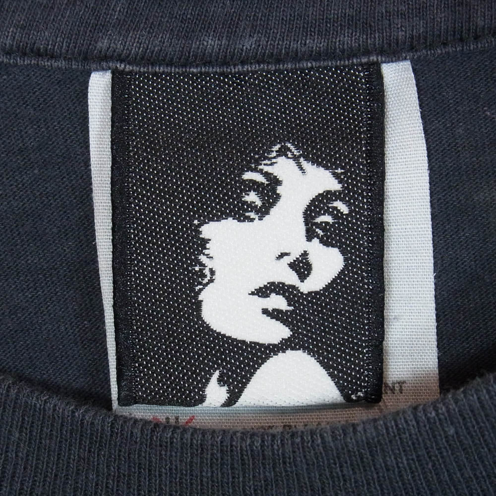 HYSTERIC GLAMOUR ヒステリックグラマー 4CT-3462 ロゴ プリント ヒスガール Tシャツ 半袖 カットソー ダークグレー系 M【中古】