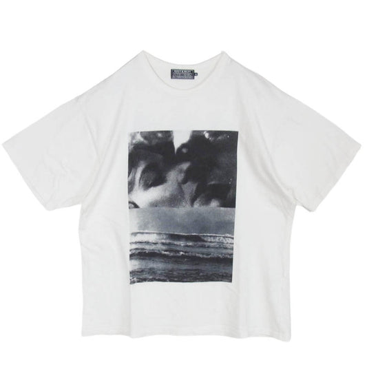 HYSTERIC GLAMOUR ヒステリックグラマー 23SS 02232CT19 中平卓馬 別注 フォトプリント 半袖 Tシャツ ホワイト系 XL【中古】