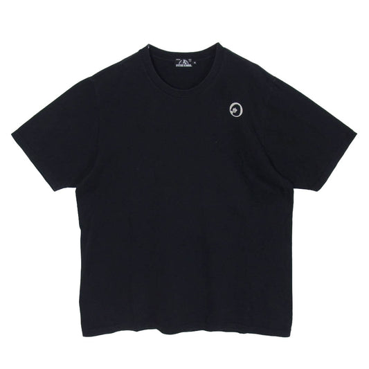 HYSTERIC GLAMOUR ヒステリックグラマー 02192CT12 HYS SOUNDS SCRATCH Tシャツ ヒスガール ワンポイント バックプリント 半袖 カットソー ブラック系 XL【中古】