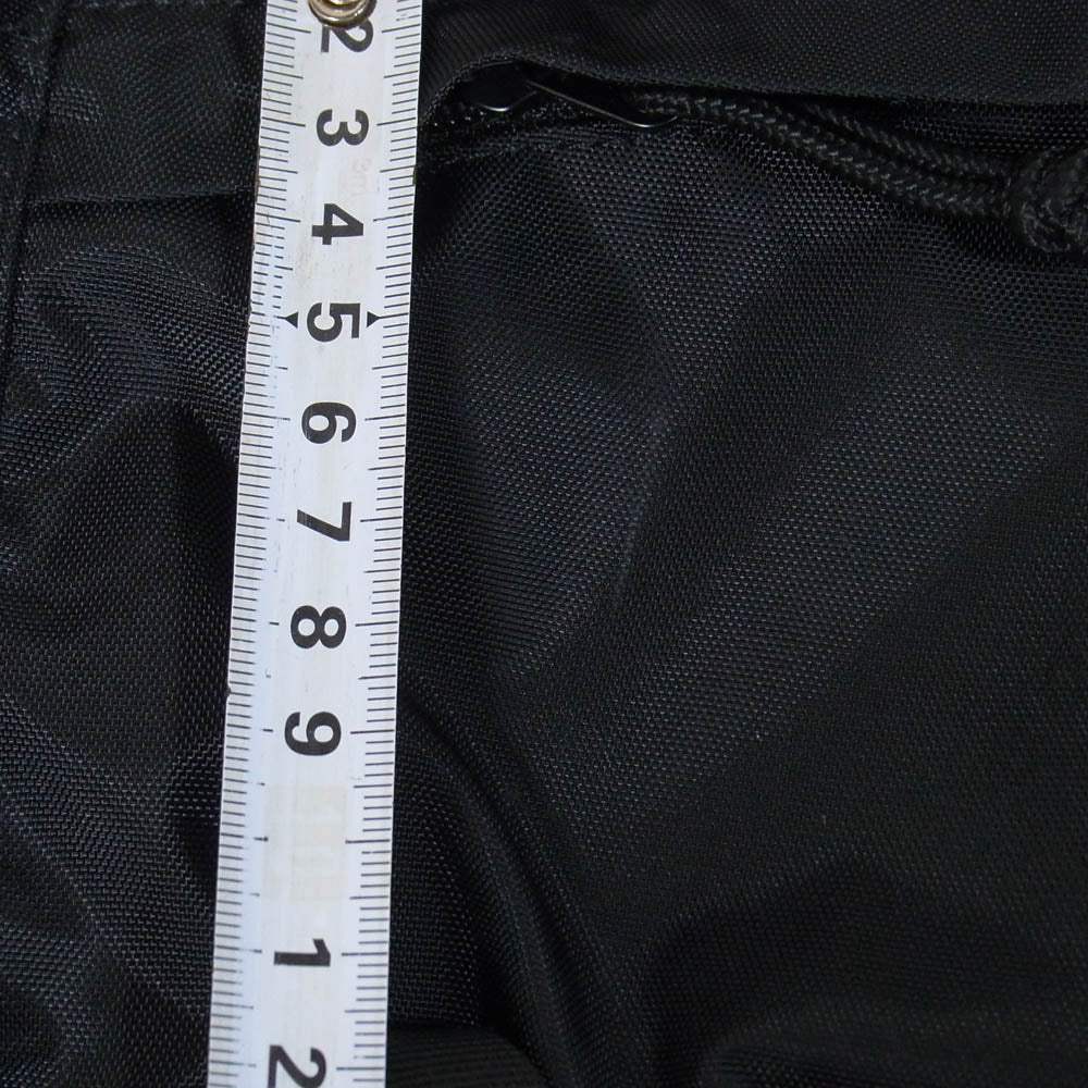 HYSTERIC GLAMOUR ヒステリックグラマー ロゴ フラップ ナイロン バッグパック リュック ブラック系【中古】