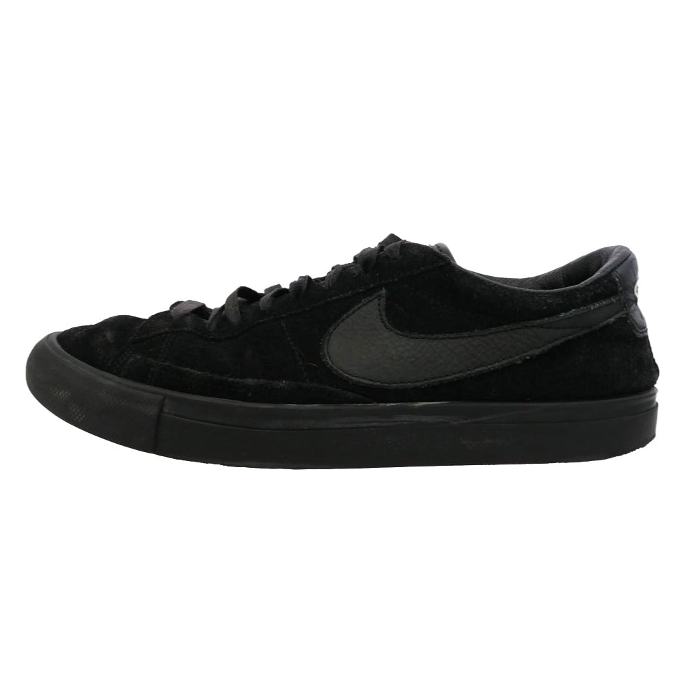BLACK COMME des GARCONS ブラックコムデギャルソン NIKE ナイキ 633699-009 × Nike SB Blazer Low ナイキ SB ブレーザー ロー スニーカー ブラック系 27cm【中古】