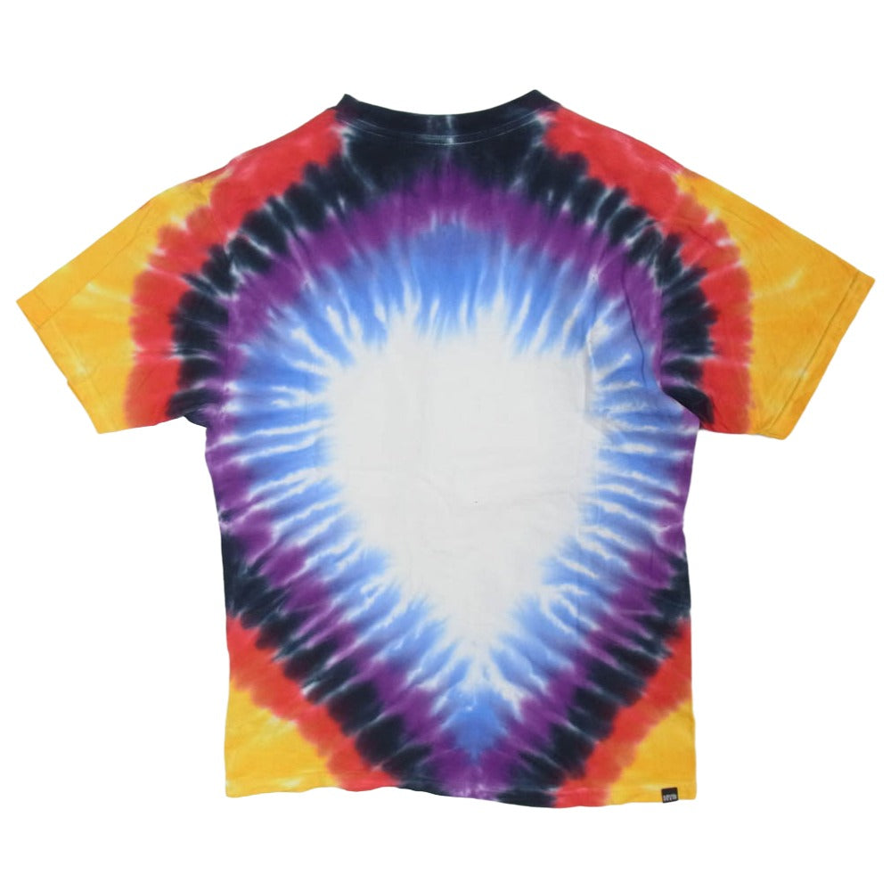 HYSTERIC GLAMOUR ヒステリックグラマー 02251CT41 HYSTERIC BAND タイダイ柄 プリント Tシャツ 半袖 カットソー マルチカラー系 M【中古】