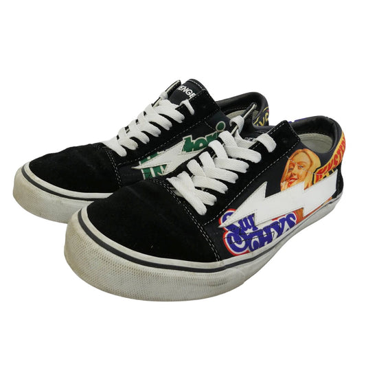 HYSTERIC GLAMOUR ヒステリックグラマー × REVENGE×STORM リベンジストーム グラフィック プリント スニーカー マルチカラー系 US8【中古】