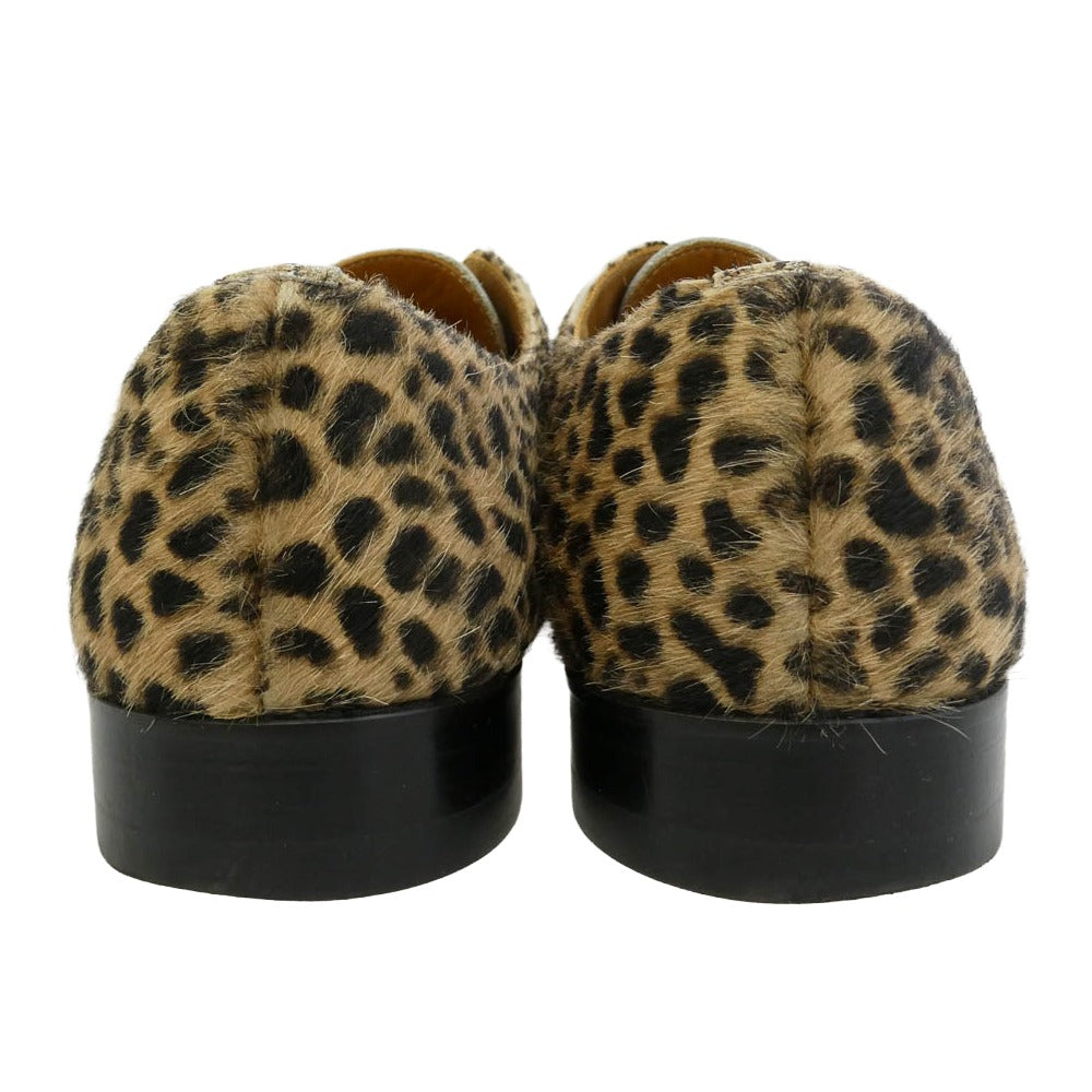 HYSTERIC GLAMOUR ヒステリックグラマー ハラコ レオパード柄 ダービーシューズ マルチカラー系 26【中古】