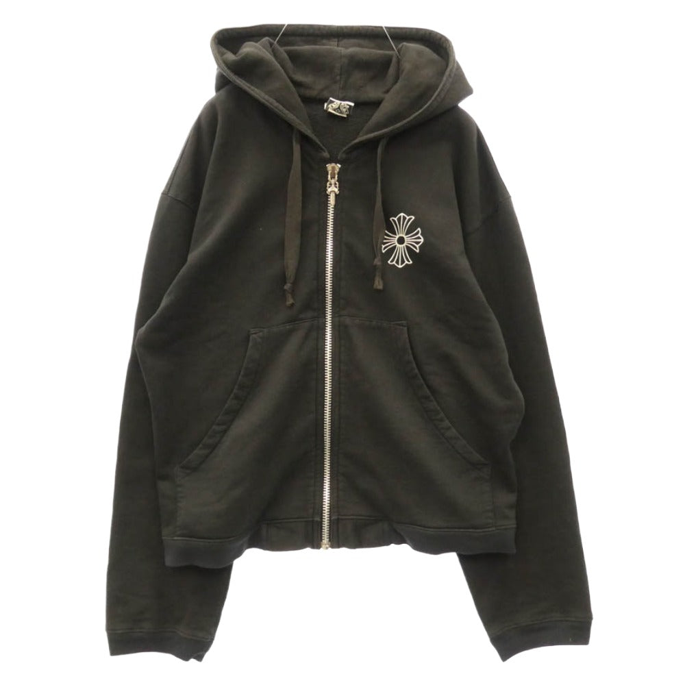 CHROME HEARTS クロムハーツ（原本無） DENIM LOOSEEND 袖レザークロス