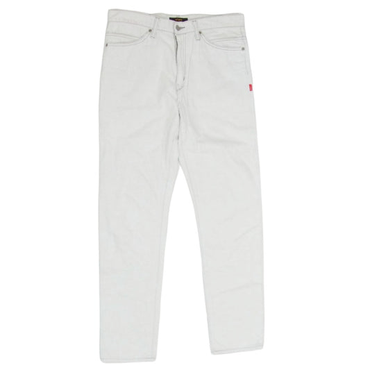 WTAPS ダブルタップス 17AW 172WVDT-PTM03 BLUES SKINNY WASHED ウォッシュ加工 スキニー ストレート デニム パンツ ホワイト系 M【中古】