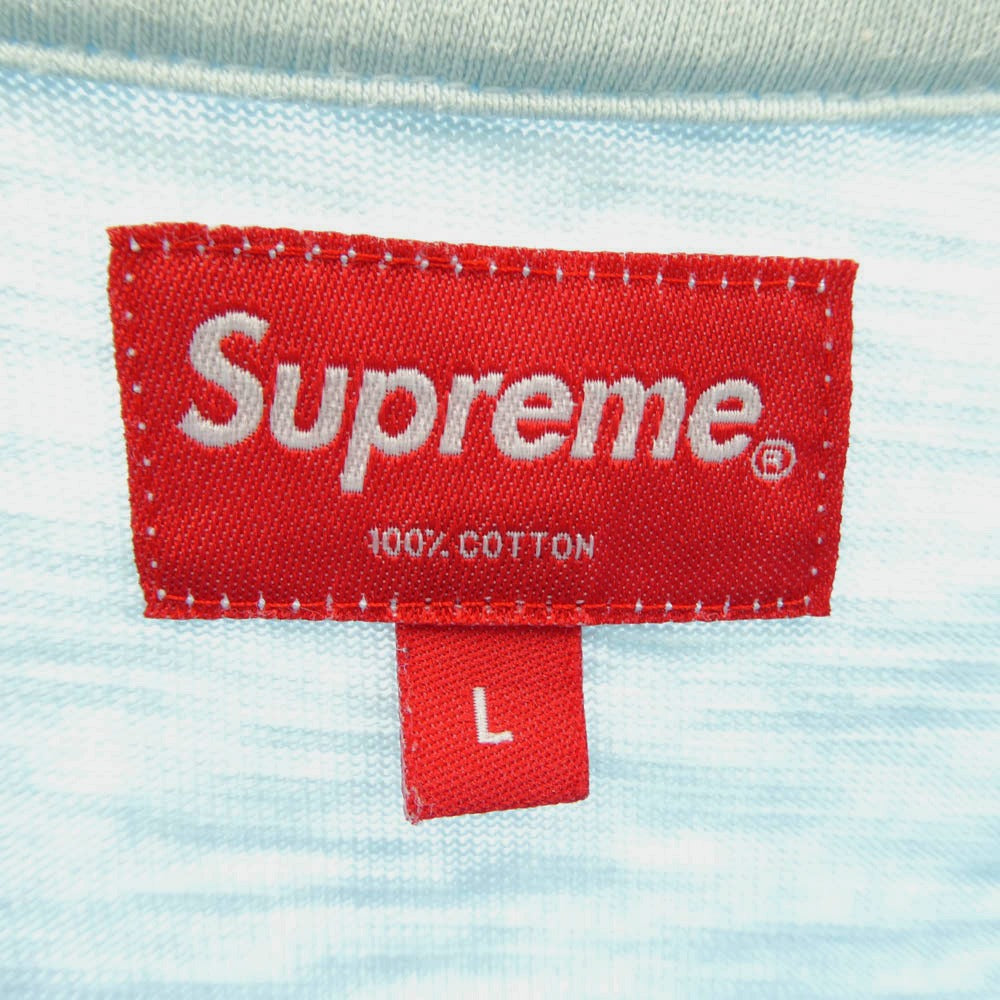 Supreme シュプリーム S/S Pocket Tee ロゴ刺繍 ポケット 半袖 Tシャツ