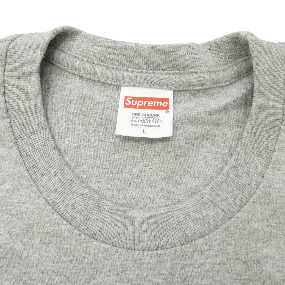Supreme シュプリーム 25AW Skull Tee スカル Tシャツ 半袖 カットソー グレー系 L【美品】【中古】