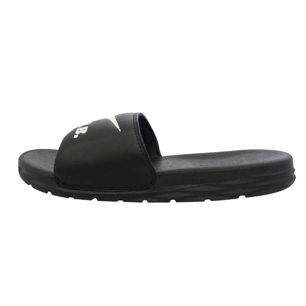 NIKE ナイキ F.C.R.B. エフシーアールビー 812820-010 × F.C.REAL BRISTOL BENASSI SOLARSOFT SLIDE SLD2 エフシーアールビー ブリストル ベナッシ スライド サンダル ブラック系 27cm【極上美品】【中古】
