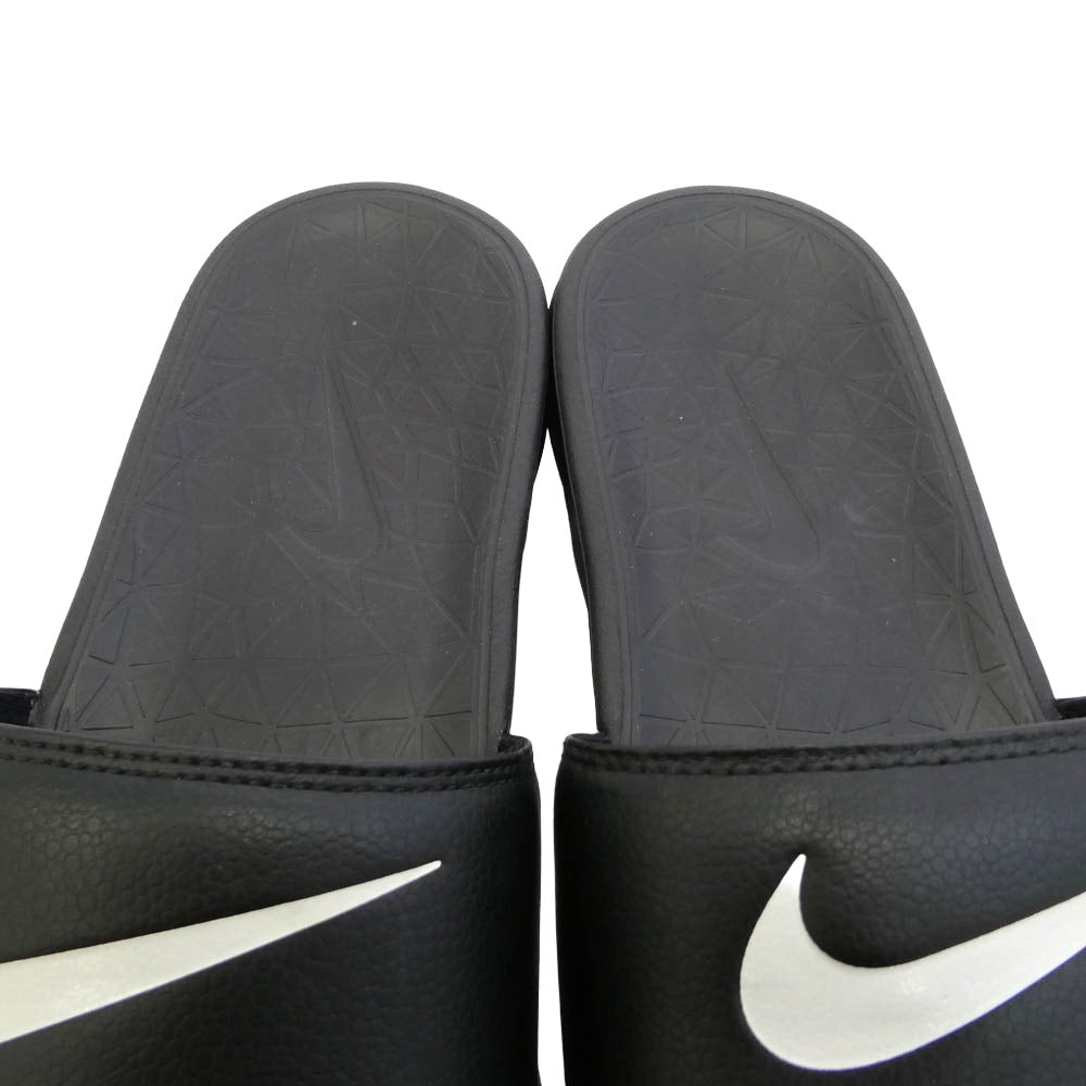 NIKE ナイキ F.C.R.B. エフシーアールビー 812820-010 × F.C.REAL BRISTOL BENASSI SOLARSOFT SLIDE SLD2 エフシーアールビー ブリストル ベナッシ スライド サンダル ブラック系 27cm【極上美品】【中古】