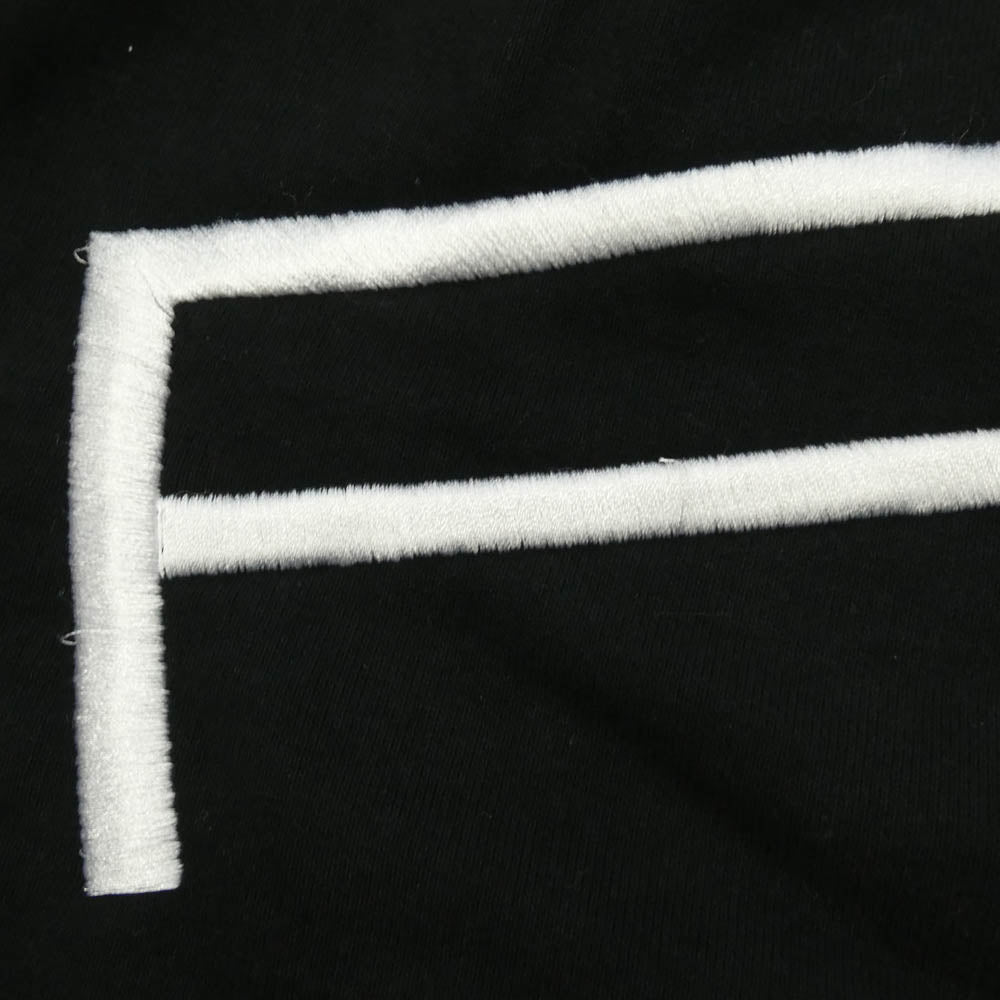 Supreme シュプリーム 22SS Stretch Sweatshort ストレッチ スウェット ショーツ パンツ ビッグロゴ 刺繍 ブラック系 L【中古】