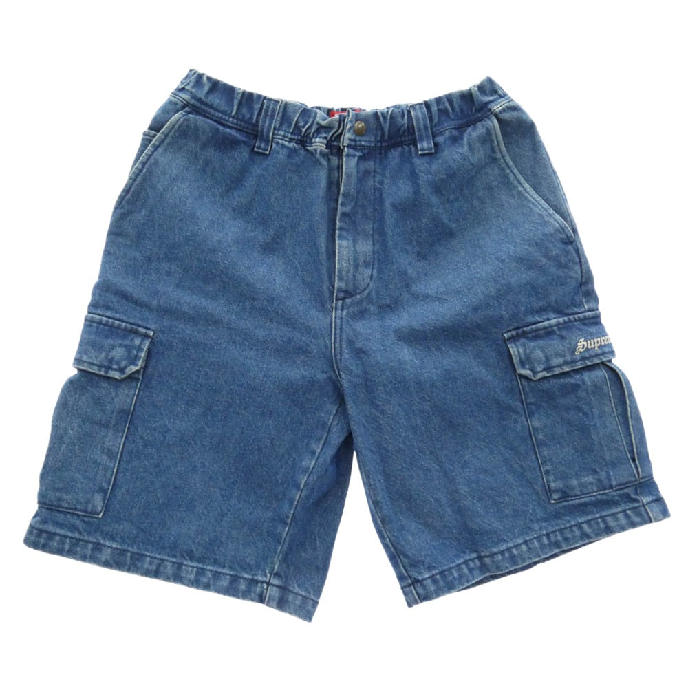 パンツ Supreme Cargo Work Short Denim Pants 32 Supreme シュプリーム 22SS Cargo Work Short Denim カーゴ ワーク