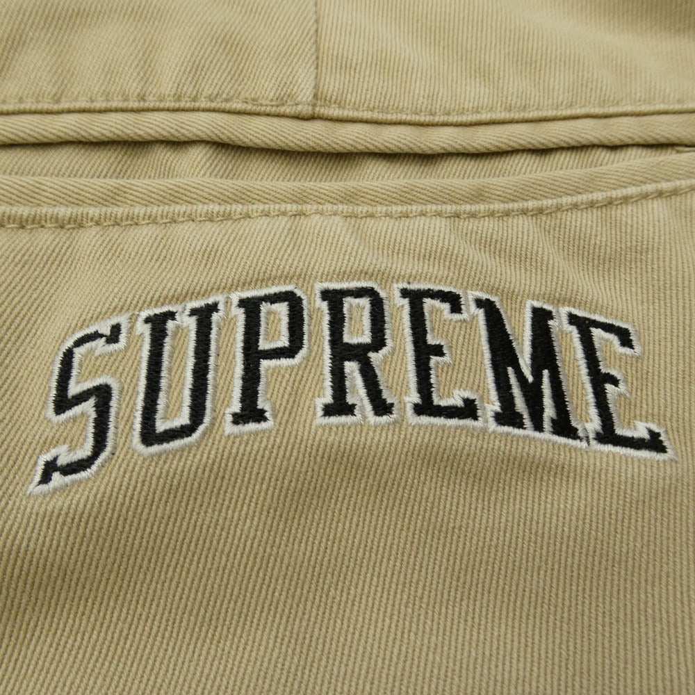 Supreme シュプリーム 24SS Chino Work Pants バックポケット ロゴ刺繍 チノ ワーク パンツ チノパン 32 ベージュ系 32【中古】