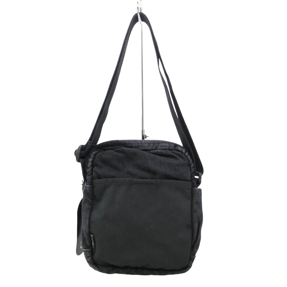 Supreme シュプリーム 25AW shoulder bag denim デニム ショルダーバッグ ブラック系 23×18.5×7.5cm【新古品】【未使用】【中古】