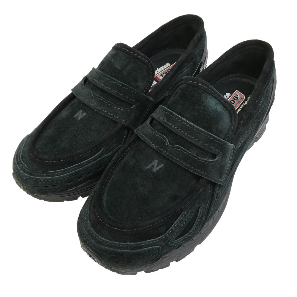 NEW BALANCE ニューバランス U1906LNT 1906L Black Suede ブラック スエード ローカット ローファー スニーカー ブラック系 27cm【新古品】【未使用】【中古】