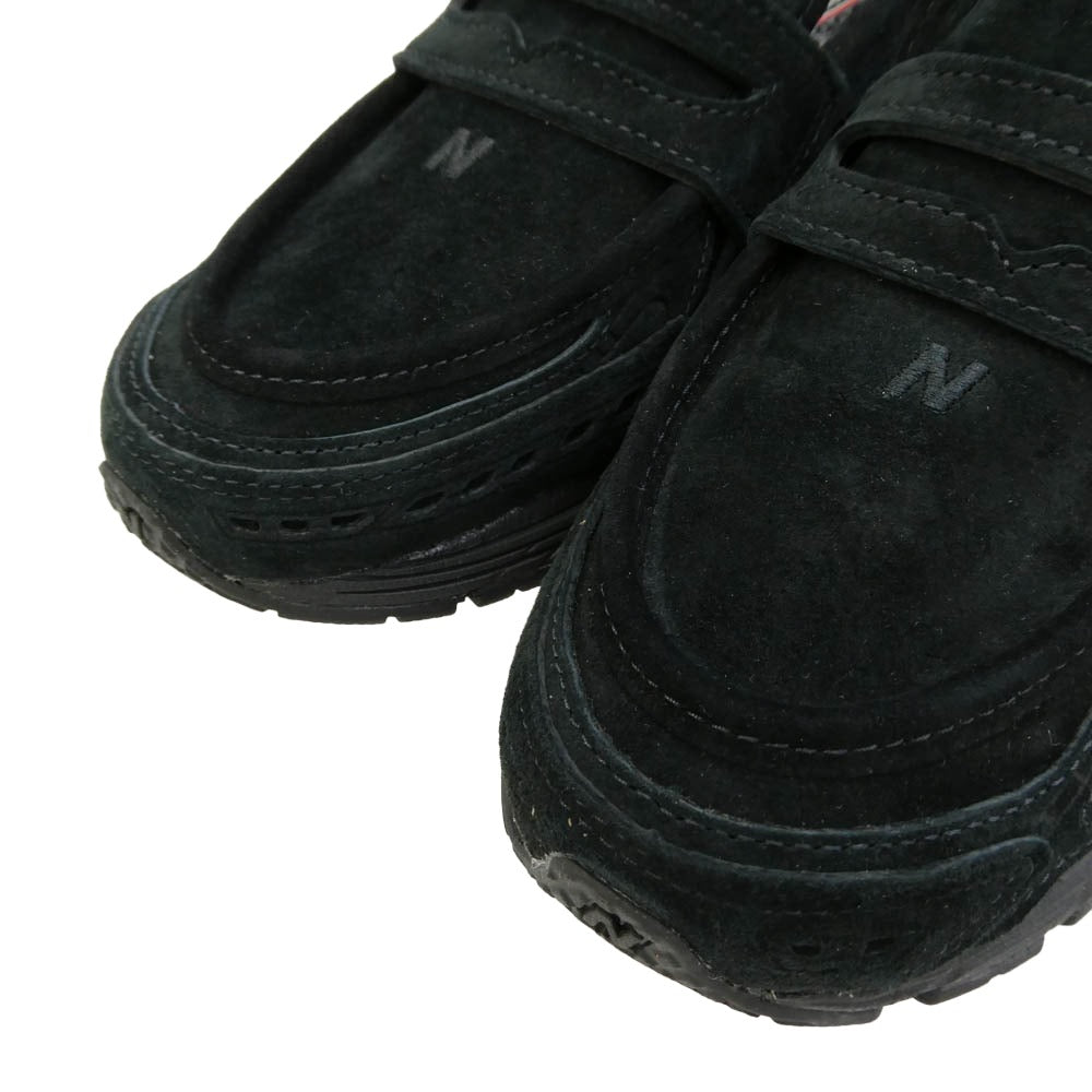 NEW BALANCE ニューバランス U1906LNT 1906L Black Suede ブラック スエード ローカット ローファー スニーカー ブラック系 27cm【新古品】【未使用】【中古】