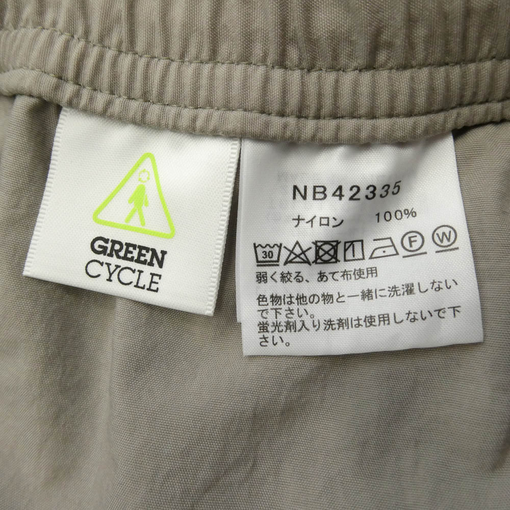 THE NORTH FACE ノースフェイス NB42335 Versatile Short バーサタイル ショーツ ナイロン ショートパンツ ベージュ系 S【中古】