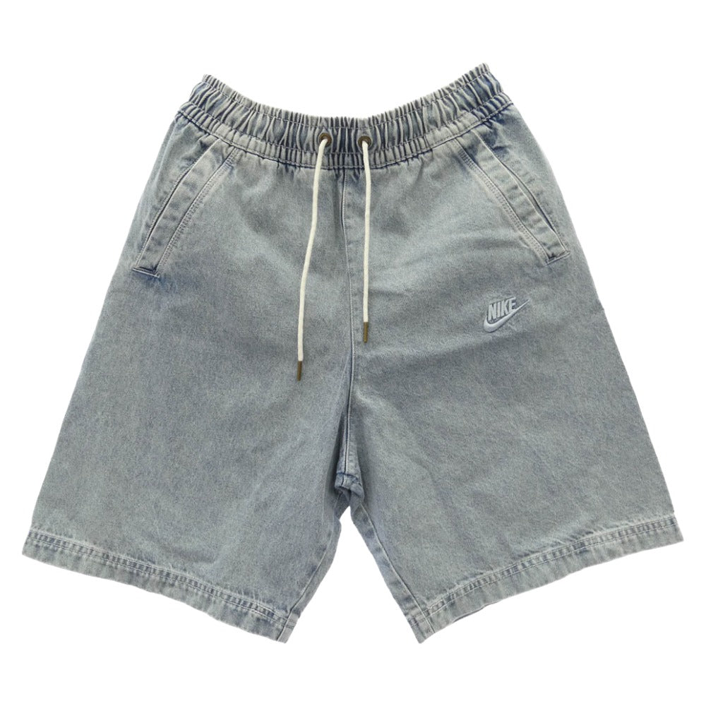 NIKE ナイキ IF0622-440 AS M NSW DENIM SHORT GCEL LT ARMORY BLUE デニム ウォッシュ ショート ブルー デニム ショート パンツ インディゴブルー系 S【中古】