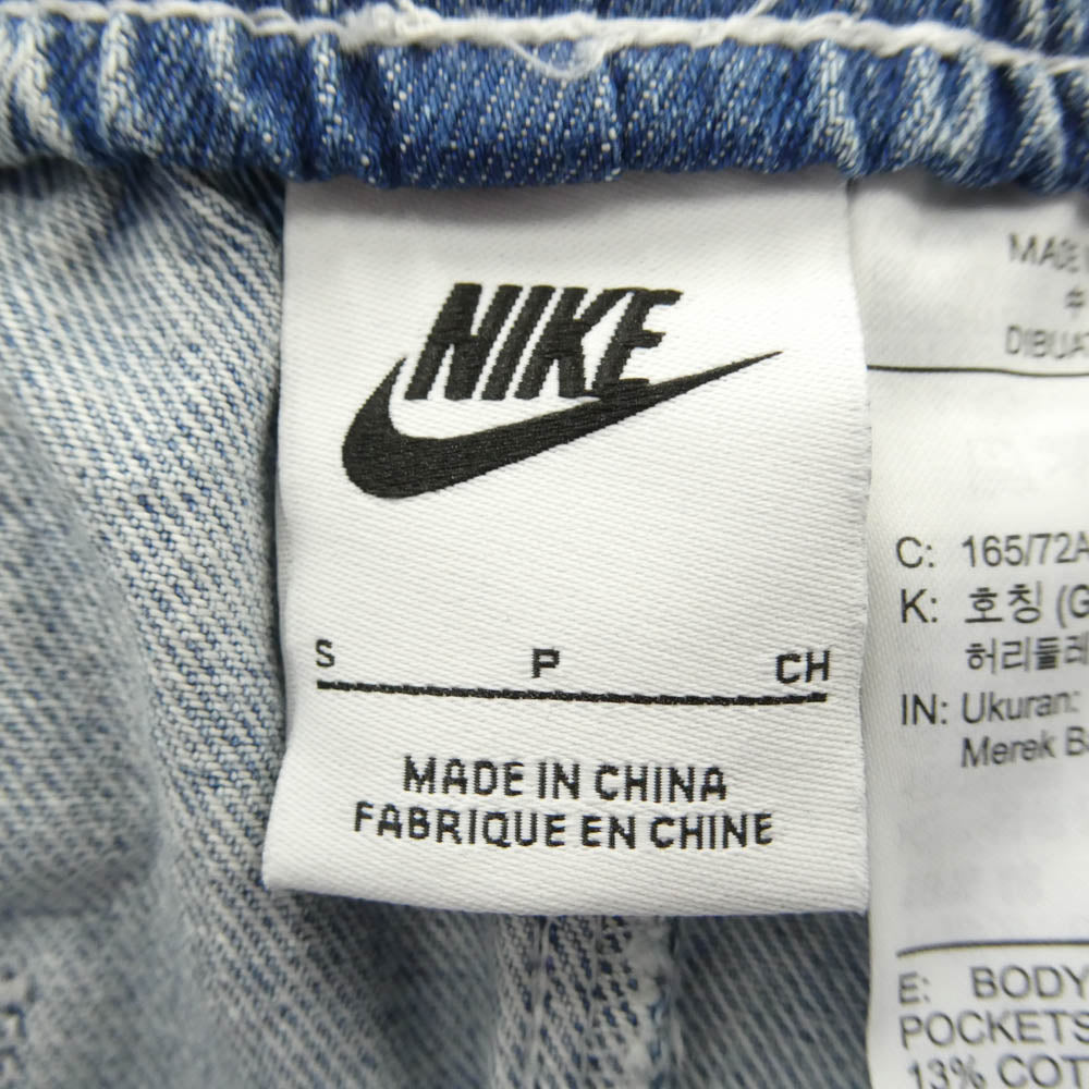NIKE ナイキ IF0622-440 AS M NSW DENIM SHORT GCEL LT ARMORY BLUE デニム ウォッシュ ショート ブルー デニム ショート パンツ インディゴブルー系 S【中古】