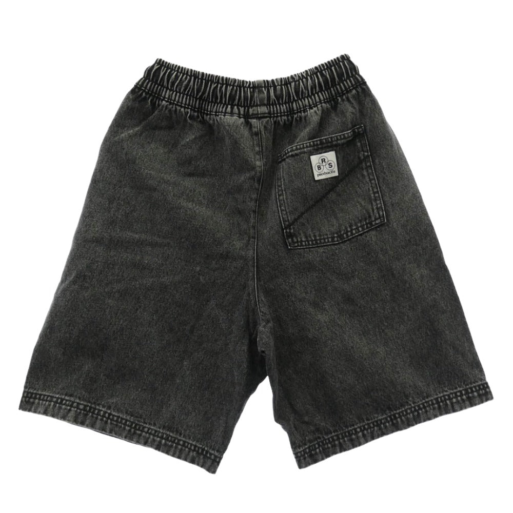NIKE ナイキ IF2858-010 AS M NSW DENIM WASH SHORT GCEL BLACK デニム ウォッシュ ショート ブラックデニム ショート パンツ ブラック系 S【美品】【中古】