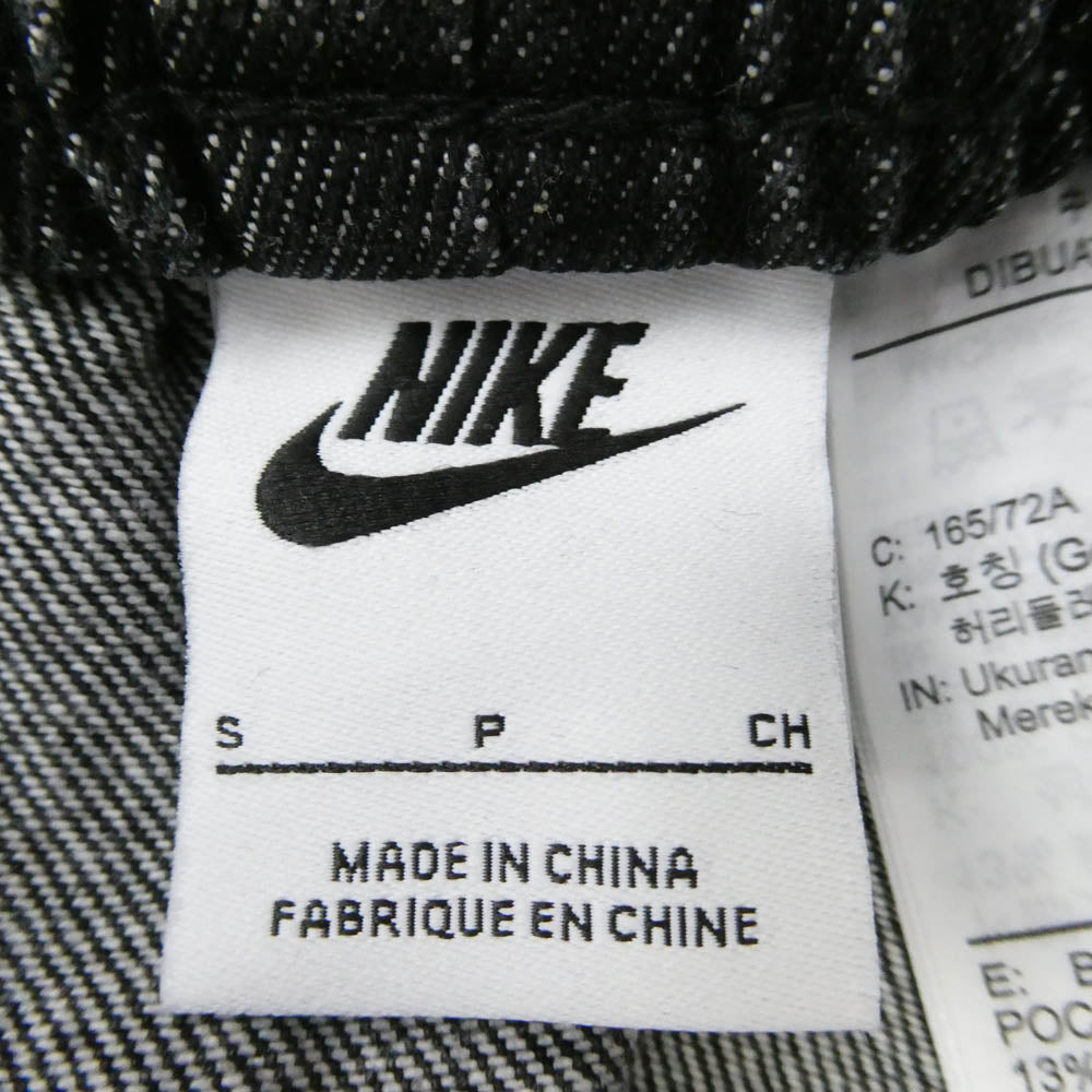 NIKE ナイキ IF2858-010 AS M NSW DENIM WASH SHORT GCEL BLACK デニム ウォッシュ ショート ブラックデニム ショート パンツ ブラック系 S【美品】【中古】