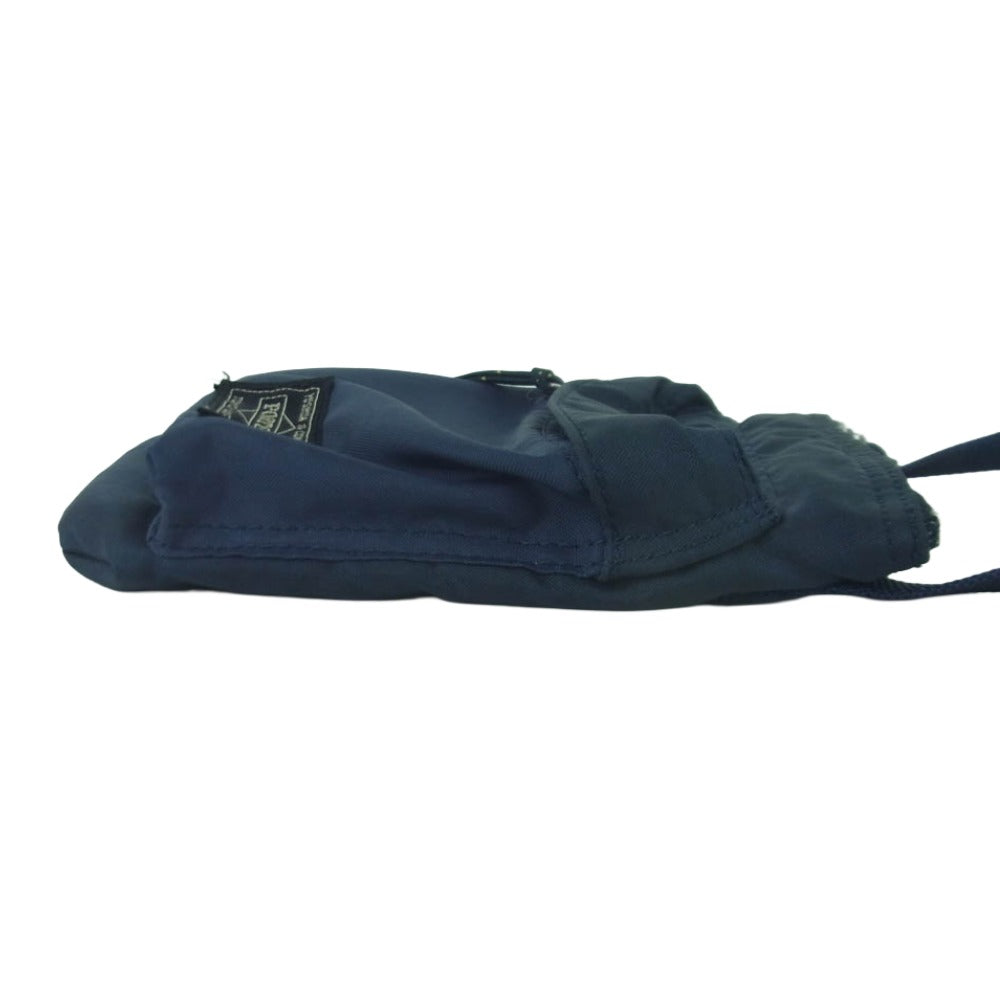 PORTER ポーター 855-05461 FORCE SHOULDER POUCH ショルダー ポーチ バッグ 日本製 ネイビー系【中古】